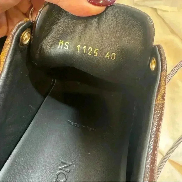 Louis Vuitton Frontrow monogram brown sneakers 40 - Picture 3 of 14